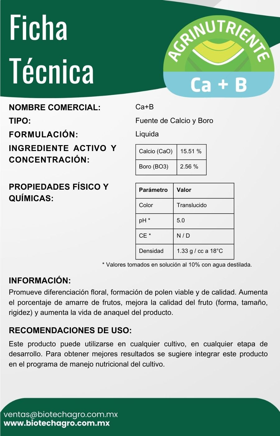 Ca+B