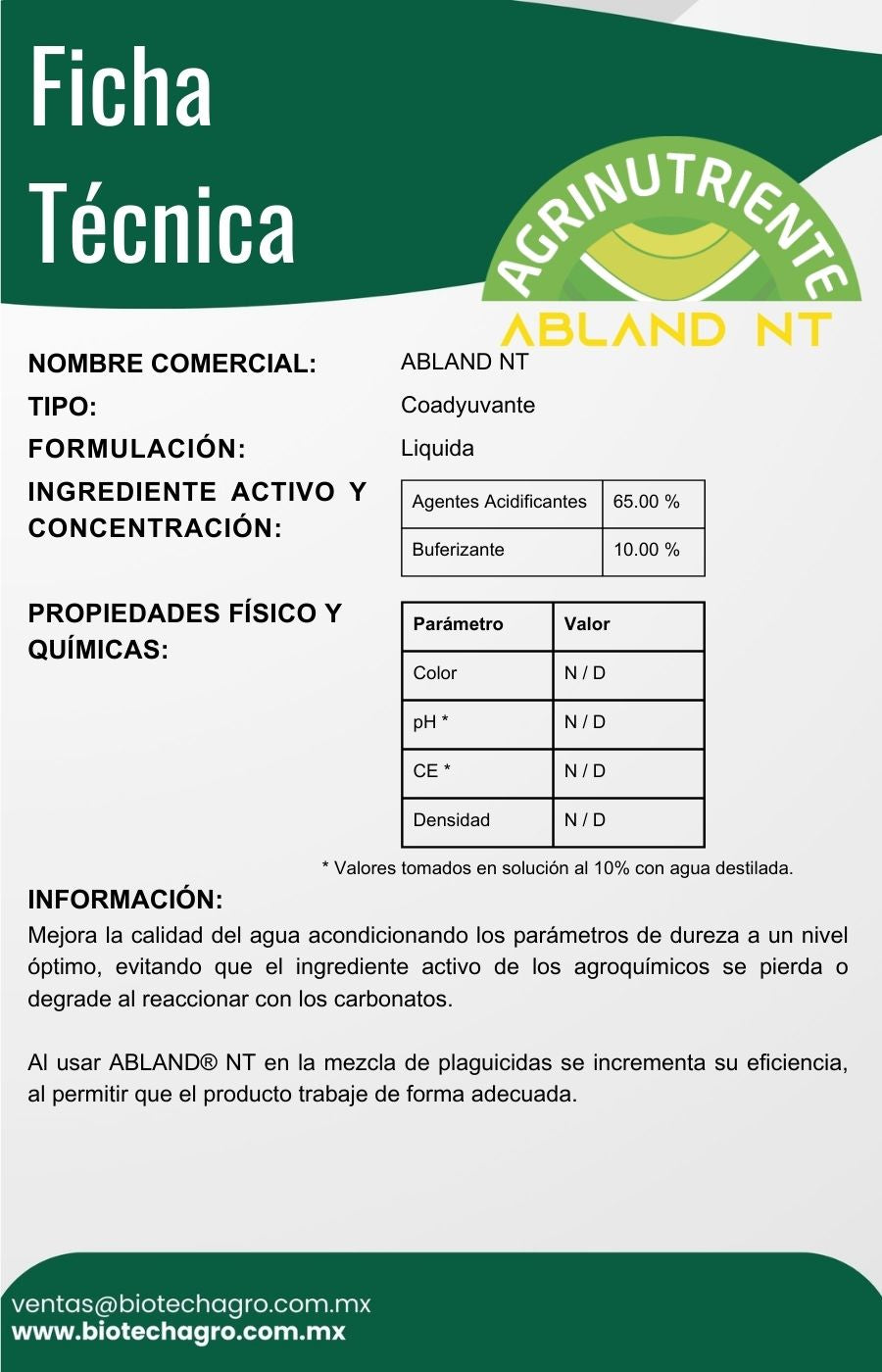 ABLAND NT