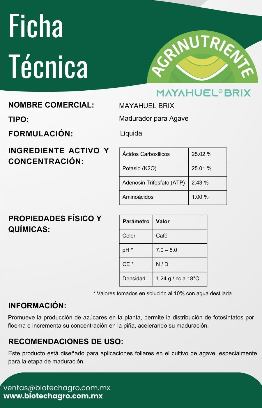 MAYAHUEL BRIX