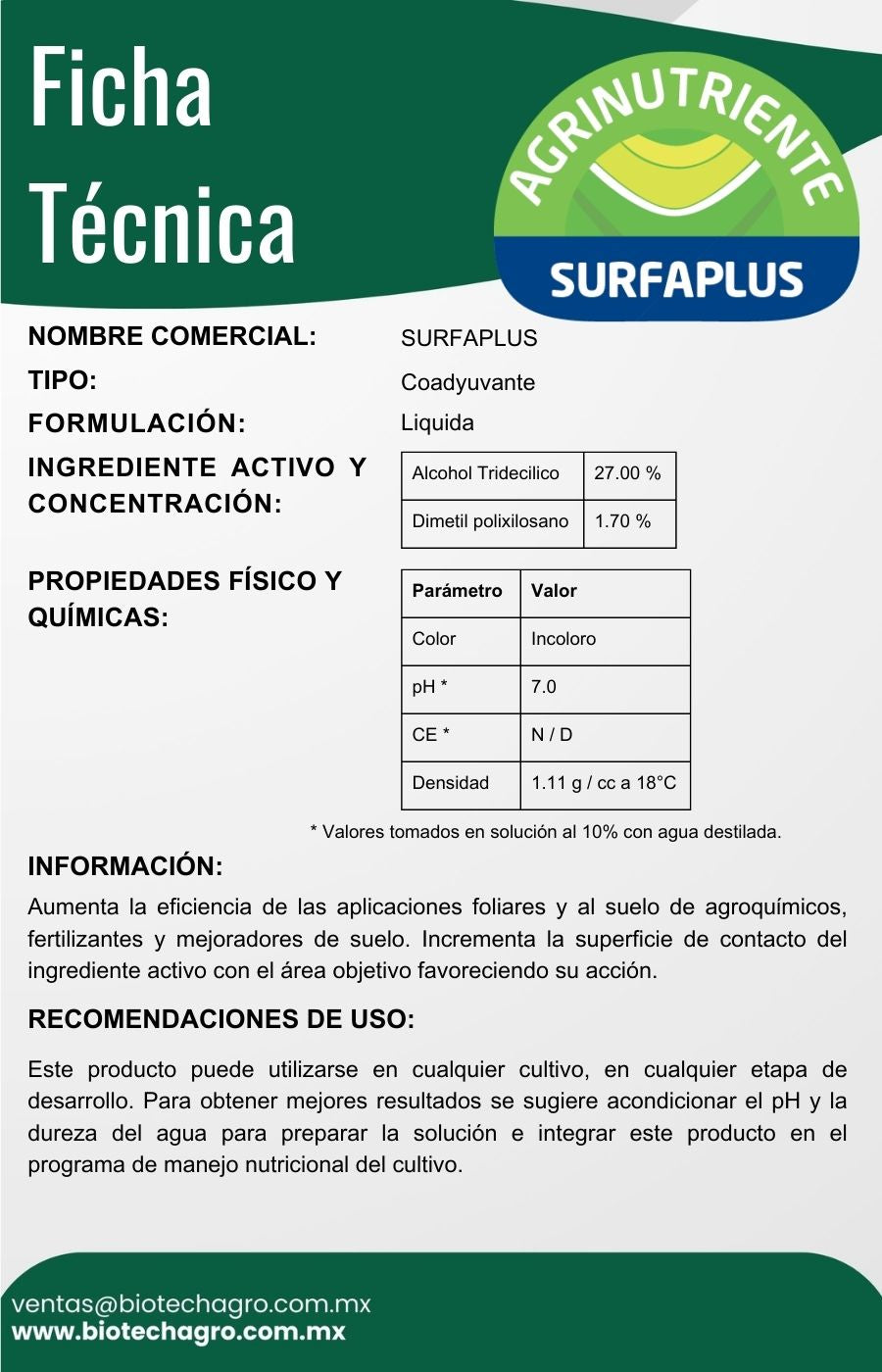 SURFAPLUS